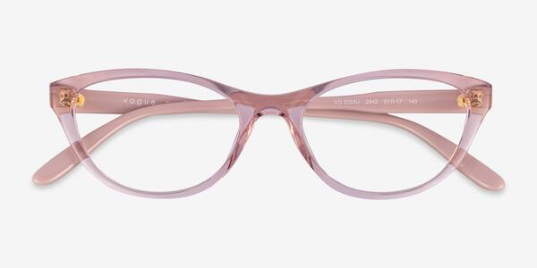 Transparent Pink Vogue Eyewear VO5703U -  Plastic Eyeglasses