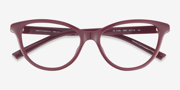 Shiny Bordeaux Armani Exchange AX3138U -  Plastic Eyeglasses