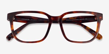 Walnut Tortoise Coach HC6291U -  Acetate Eyeglasses