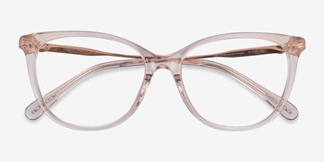 Transparent Khaki Coach HC6297D -  Acetate Eyeglasses