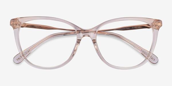 Transparent Khaki Coach HC6297D -  Acetate Eyeglasses