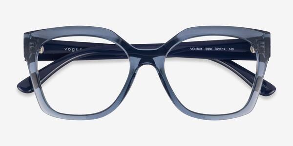 Transparent Azure Vogue Eyewear VO5691 -  Plastic Eyeglasses