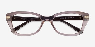 Transparent Brown Vogue Eyewear VO5704B -  Plastic Eyeglasses