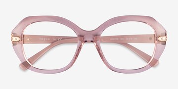 Transparent Pink Vogue Eyewear VO5705B -  Plastic Eyeglasses