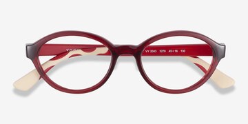 Transparent Red Vogue Eyewear VY2043 -  Plastic Eyeglasses