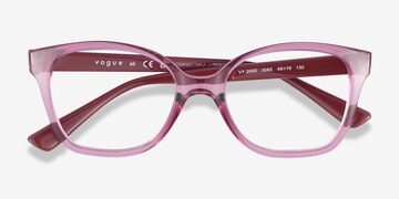 Transparent Purple Red Vogue Eyewear VY2045 -  Plastic Eyeglasses