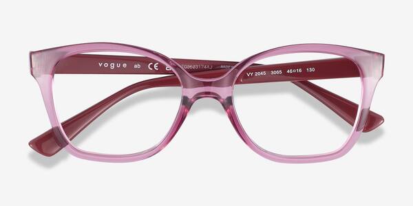 Transparent Purple Red Vogue Eyewear VY2045 -  Plastic Eyeglasses