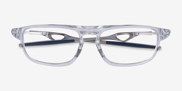 Polished Clear Oakley Neomata -  Plastic Eyeglasses