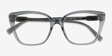 Smokey Olive Transparent Michael Kors MK4110U Avila -  Acetate Eyeglasses