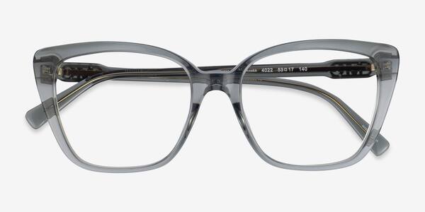 Smokey Olive Transparent Michael Kors MK4110U Avila -  Acetate Eyeglasses