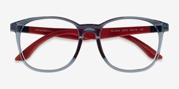 Shiny Transparent Blue Emporio Armani EK3004 -  Plastic Eyeglasses