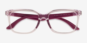 Shiny Transparent Pink Emporio Armani EK3006 -  Plastic Eyeglasses