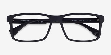 Rubber Black Emporio Armani EA3038 -  Plastic Eyeglasses