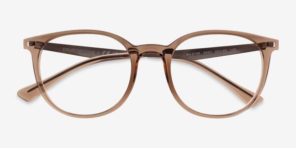 Shiny Transparent Tundra Emporio Armani EA3168 -  Plastic Eyeglasses