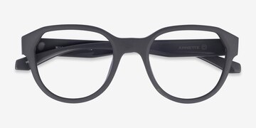 Dark Grey Matte Top Shiny ARNETTE Hiatus -  Eco Friendly Eyeglasses