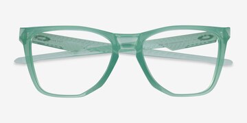 Polished Trans Jade Oakley The Cut -  Plastic Eyeglasses