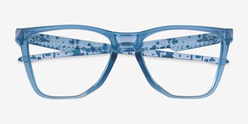 Polished Trans Stonewash Oakley The Cut -  Plastic Eyeglasses