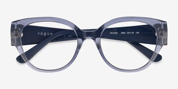 Transparent Blue Vogue Eyewear VO5482 -  Plastic Eyeglasses
