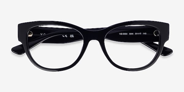 Black Vogue Eyewear VO5604 - Acetate Eyeglasses Black Vogue Eyewear VO5604 - Acetate Eyeglasses