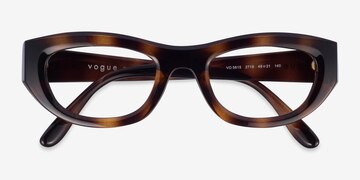 Total Dark Tortoise Vogue Eyewear VO5615 -  Plastic Eyeglasses