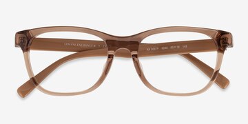Shiny Transparent Tundra Armani Exchange AX3057F -  Acetate Eyeglasses