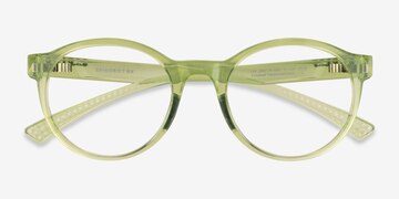 Polished Translucent Fern Oakley Spindrift Rx -  Plastic Eyeglasses