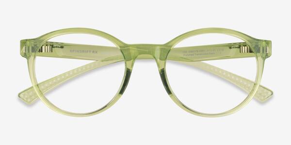 Polished Translucent Fern Oakley Spindrift Rx -  Plastic Eyeglasses