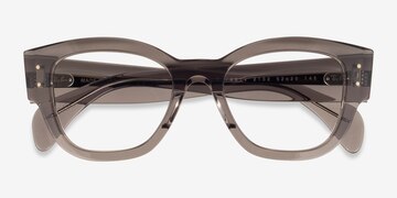 Transparent Gray Ray-Ban RB7681V Jorge -  Acetate Eyeglasses