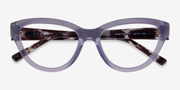 Transparent Purple Vogue Eyewear VO5610B -  Plastic Eyeglasses