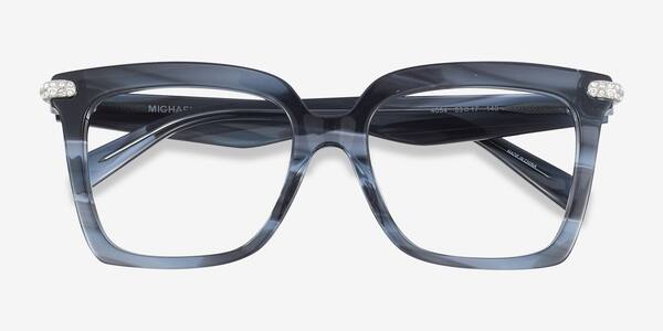 Denim Horn Michael Kors MK4191BU Exumas -  Acetate Eyeglasses