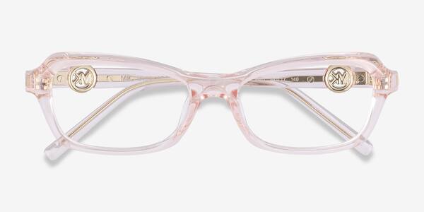 Light Pink Transparent Michael Kors MK4182U Hakone -  Acétate Lunettes de vue