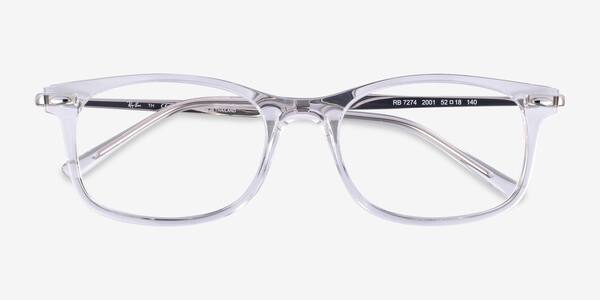 Transparent Ray-Ban RB7274 -  Metal Eyeglasses