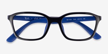 Black Rubber Blue Ray-Ban RB1906 -  Plastic Eyeglasses
