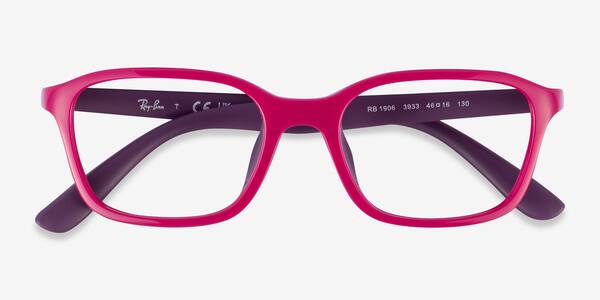 Fucsia Rubber Violet Ray-Ban RB1906 -  Plastic Eyeglasses