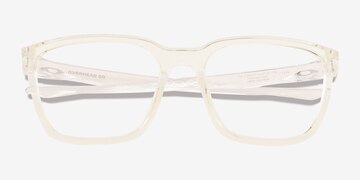 Polished Clear Oakley Overhead SQ -  Plastic Eyeglasses