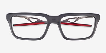 Satin Gray Smoke Oakley Neoture SQ -  Metal Eyeglasses