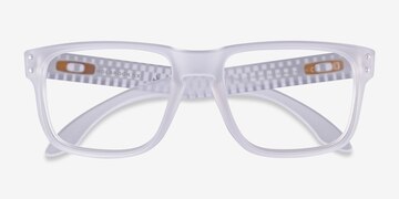 Matte Clear Oakley Holbrook RX -  Plastic Eyeglasses
