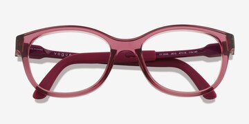 Transparent Dark Rose Vogue Eyewear VY2049 -  Plastic Eyeglasses