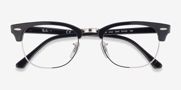 Black Ray-Ban Clubmaster Change -  Acetate Eyeglasses