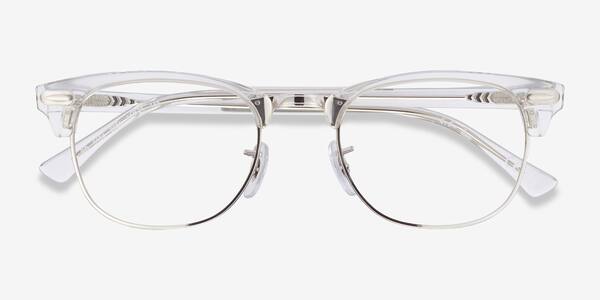 Clear Ray-Ban RB5154 -  Acetate-metal Eyeglasses