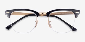 Black Gold Ray-Ban RB3716VM -  Metal Eyeglasses