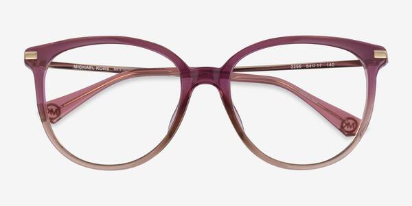 Dusty Rose Light Brown Michael Kors MK4106U Westport -  Metal Eyeglasses