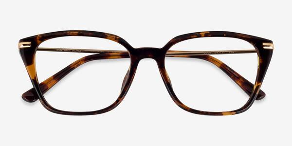 Écaille Noire Michael Kors MK4133D Hainan -  Plastic-metal Lunettes de vue