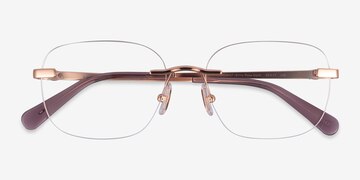 Shiny Rose Gold Coach HC5206D -  Metal Eyeglasses