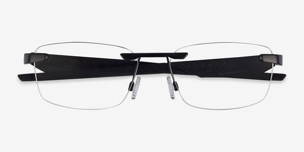 Satin Black Oakley Steakhouse 1.0 -  Metal Eyeglasses
