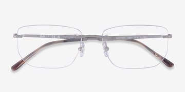 Gris Ray-Ban RB3768V -  Métal Lunettes de vue