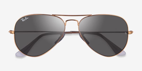 Rose Gold Ray-Ban RB3025 -  Metal Sunglasses