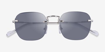 Silver Vogue Eyewear VO4217S -  Metal Sunglasses