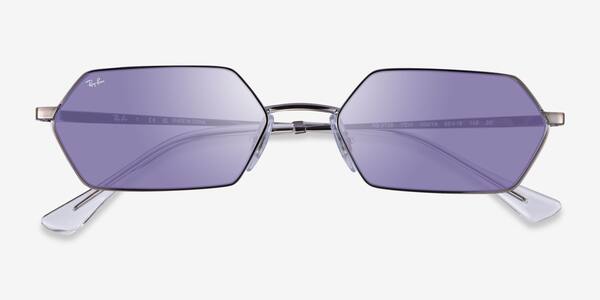 Gunmetal Ray-Ban RB3728 Yevi -  Métal Sunglasses