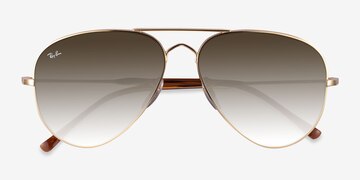 Light Gold Ray-Ban RB3825 -  Metal Sunglasses